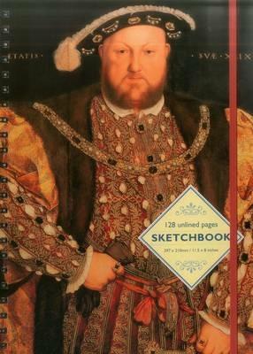 Sketchbook - Portrait of Henry Viii - Press Peony - cover