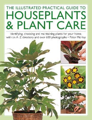 The Illustrated Practical Guide to Houseplants & Plant Care: Identifying, choosing and maintaining plants for your home, with an A–Z directory and over 600 photographs - Peter McHoy - cover
