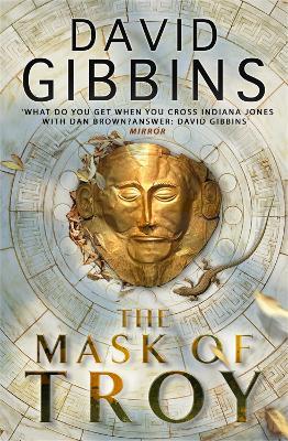 The Mask of Troy - David Gibbins - cover