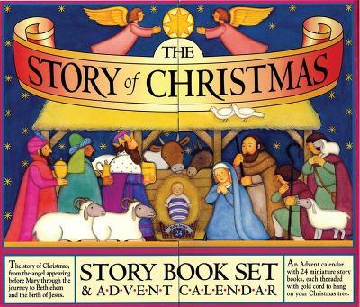 The Story of Christmas Story Book Set and Advent Calendar - Carolyn Croll,Workman Calendars - cover
