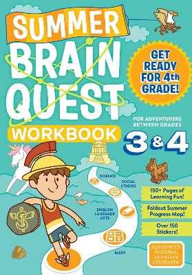 Libro in inglese Summer Brain Quest: Between Grades 3 & 4 Claire Piddock Persephone Walker Workman Publishing