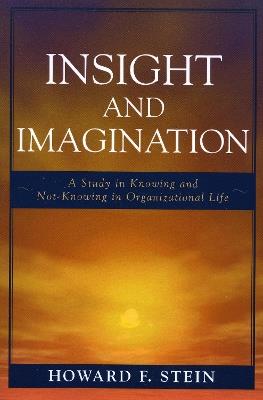 Insight and Imagination: A Study in Knowing and Not-Knowing in Organizational Life - Howard F. Stein - cover