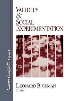 Validity and Social Experimentation: Donald Campbell's Legacy - cover