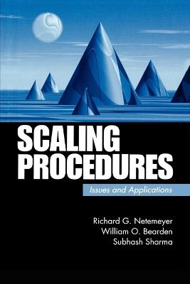 Scaling Procedures: Issues and Applications - Richard G. Netemeyer,William O. Bearden,Subhash Sharma - cover