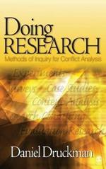Doing Research: Methods of Inquiry for Conflict Analysis