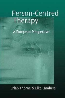 Person-Centred Therapy: A European Perspective - cover