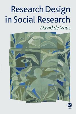 Research Design in Social Research - David de Vaus - cover