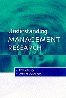 Understanding Management Research: An Introduction to Epistemology