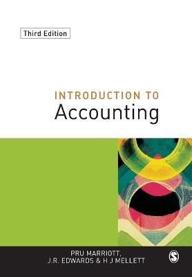 Introduction to Accounting - Pru Marriott,J R Edwards,Howard J Mellett - cover