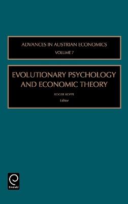 Evolutionary Psychology and Economic Theory - cover