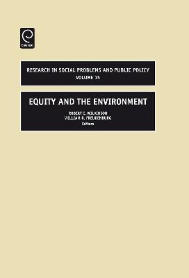 Equity and the Environment - cover