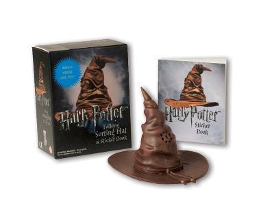 Harry Potter Talking Sorting Hat and Sticker Book: Which House Are You? - Running Press - cover
