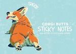 Corgi Butts Sticky Notes
