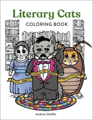 Literary Cats Coloring Book - Andrew Shaffer - cover