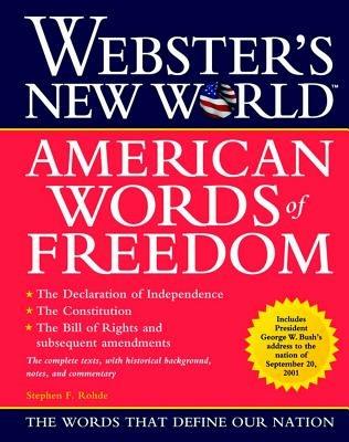 Webster's New World American Words of Freedom - Stephen F. Rohde - cover