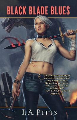 Black Blade Blues - J A Pitts - cover