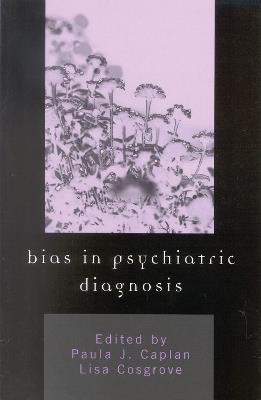 Bias in Psychiatric Diagnosis - cover