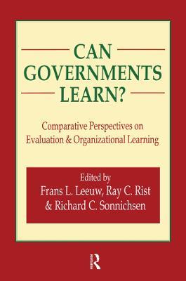 Can Governments Learn?: Comparative Perspectives on Evaluation and Organizational Learning - Frans L. Leeuw - cover