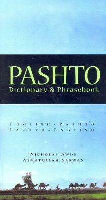 Pashto-English/English-Pashto Dictionary & Phrasebook - Nicholas Awde,Asmatullah Sarwan - cover