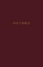 NKJV, Thinline Reference Bible, Leather-Look, Burgundy, Red Letter, Comfort Print: Holy Bible, New King James Version