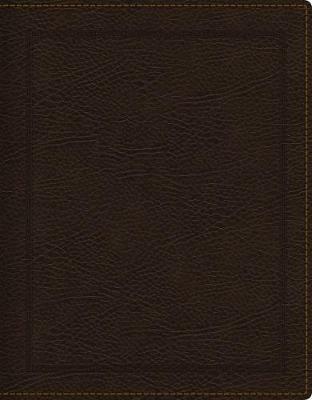 NKJV, Journal the Word Bible, Bonded Leather, Brown, Red Letter, Comfort Print: Reflect, Journal, or Create Art Next to Your Favorite Verses - Thomas Nelson - cover