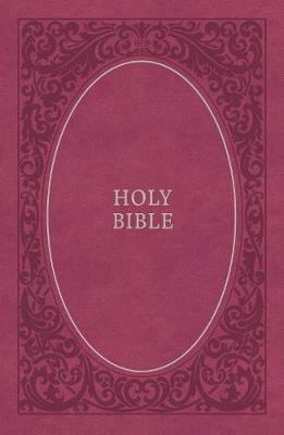 NKJV, Holy Bible, Soft Touch Edition, Leathersoft, Pink, Comfort Print: Holy Bible, New King James Version - Thomas Nelson - cover