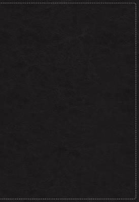 NKJV, Wiersbe Study Bible, Leathersoft, Black, Red Letter, Comfort Print: Be Transformed by the Power of God’s Word - cover