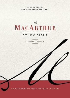 NKJV, MacArthur Study Bible, 2nd Edition, Cloth over Board, Blue, Comfort Print: Unleashing God's Truth One Verse at a Time - cover