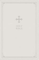 NRSV Catholic Edition Gift Bible, White Leathersoft (Comfort Print, Holy Bible, Complete Catholic Bible, NRSV CE): Holy Bible