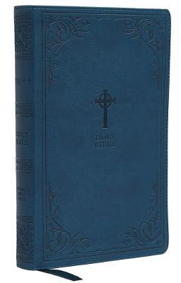 NRSV Catholic Edition Gift Bible, Teal Leathersoft (Comfort Print, Holy Bible, Complete Catholic Bible, NRSV CE): Holy Bible - Catholic Bible Press - cover