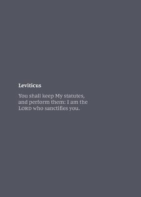 NKJV Bible Journal - Leviticus, Paperback, Comfort Print: Holy Bible, New King James Version - Thomas Nelson - cover