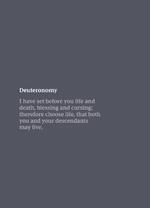 NKJV Bible Journal - Deuteronomy, Paperback, Comfort Print: Holy Bible, New King James Version
