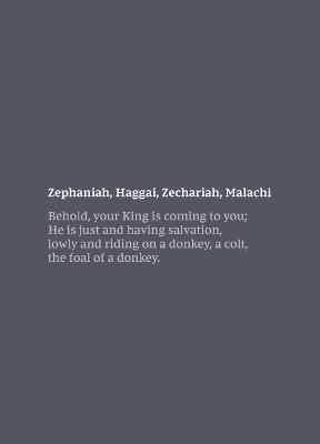 NKJV Bible Journal - Zephaniah, Haggai, Zechariah, Malachi: Holy Bible, New King James Version - Thomas Nelson - cover