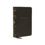 NKJV, Personal Size Reference Bible, Sovereign Collection, Leathersoft, Black, Red Letter, Thumb Indexed, Comfort Print: Holy Bible, New King James Version
