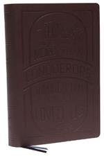 KJV Large Print Bible w/ 53,000 Cross References, Brown Genuine Cowhide Leather, Red Letter, Comfort Print: Holy Bible, King James Version (Verse Art Cover Collection): Holy Bible, King James Version