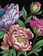 Peonies Journal: Lined Pages and Sprayed Edges