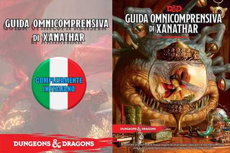 Giocattolo D&D Dungeons & Dragons Xanathars Guide To Everything Hc. In italiano Wizards of the Coast