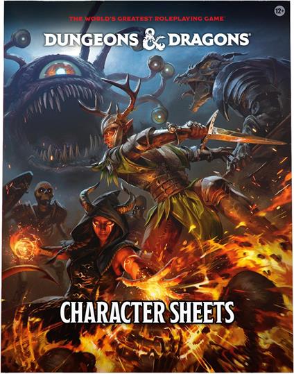 D&D 5th Edition - Character sheets 2024