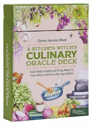 The Kitchen Witch Culinary Oracle Deck: How to Use Everyday Ingredients for Magical Meals and Practical Rituals - Dawn Aurora Hunt - cover