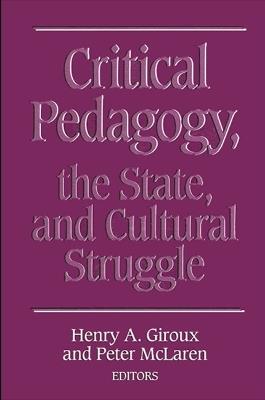 Critical Pedagogy, the State, and Cultural Struggle - cover