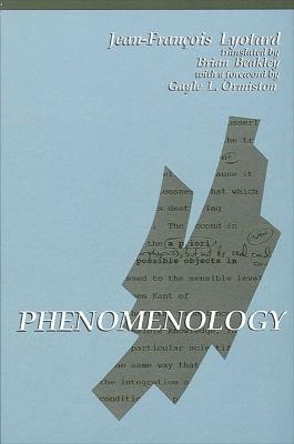 Phenomenology - Jean-Francois Lyotard - cover