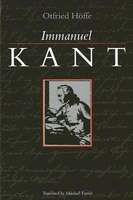 Immanuel Kant - Otfried Hoeffe - cover