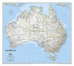 Australia Classic, Laminated: Wall Maps Continents