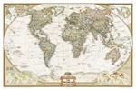 World Executive, Laminated: Wall Maps World