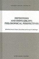 Definitions and Definability: Philosophical Perspectives - cover