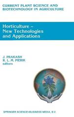 Horticulture: New Technologies and Applications - Seminar Proceedings