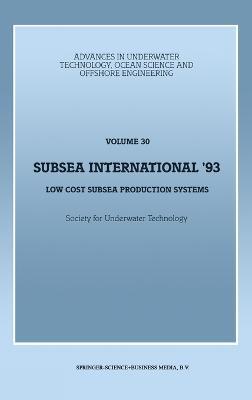 Subsea International: Low Cost Subsea Production Systems - cover