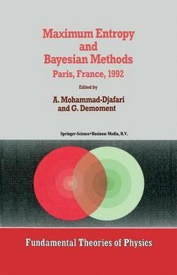 Maximum Entropy and Bayesian Methods - cover