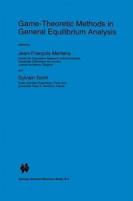 Game-Theoretic Methods in General Equilibrium Analysis - cover