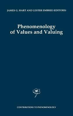 Phenomenology of Values and Valuing - cover